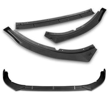 Load image into Gallery viewer, DNA Front Bumper Lip for Kia Optima (2014-2015) 3-Piece STP-Style with Matte Black Finish 2-PU-590 - Default Title Alternate Image