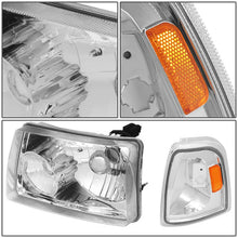 Load image into Gallery viewer, DNA Headlights for Ford Ranger (2001-2011) with Black or Chrome Housing and Clear or Smoke Lens Alternate Image