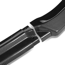 Load image into Gallery viewer, DNA Front Bumper Lip for Honda Civic (2016-2021) 3-Piece MUG Style - Gloss or Matte Black / Carbon Fiber Finish - Matte Black Alternate Image