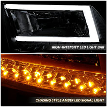 Load image into Gallery viewer, DNA Headlights for RAM 1500 / 2500 / 3500 / 4500 / 5500 (2010-2018) with C-Shaped LED DRL &amp; Sequential Signals Lights Alternate Image