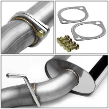 Load image into Gallery viewer, DNA Exhaust for Subaru WRX / WRX STI (2002-2007) Catback with 4" Single Wall Round Tips or EOM Style - Polished Tip Alternate Image