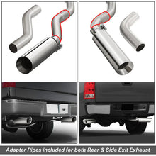 Load image into Gallery viewer, DNA Exhaust for Ford F150 4.6L / 5.0L / 5.4L (2009-2014) Catback with Double Rolled Wall Tip CBE-UR-002 Alternate Image