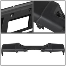 Load image into Gallery viewer, DNA Rear Step Bumper for Chevy Silverado &amp; GMC Sierra 1500 (2007-2013) with License Plate Lights - Black or Chrome - With Sensor Holes / Chrome Alternate Image