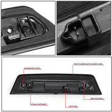 Load image into Gallery viewer, DNA LED 3rd Brake Light Dodge Journey (2010-2016) Black or Chrome Housing with Clear / Smoked / Red Lens - Black / Clear Alternate Image