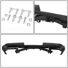 Load image into Gallery viewer, DNA Rear Step Bumper for Chevy Silverado &amp; GMC Sierra 2500 / 3500 (2015-2019) with License Plate Lights - Black or Chrome Alternate Image