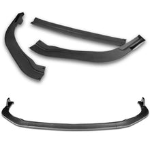 Load image into Gallery viewer, DNA Front Bumper Lip for Lexus ES350 / ES300H (2016-2018) 3-Piece Sport Style with Matte / Gloss Black / Carbon Fiber - Matte Black Alternate Image