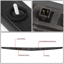 Load image into Gallery viewer, DNA LED 3rd Brake Light Cadillac DTS (2006-2011) Black or Chrome Housing with Clear / Smoked / Red Lens - Black / Clear Alternate Image