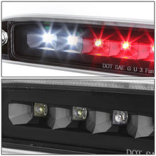 Load image into Gallery viewer, DNA LED 3rd Brake Light Dodge Dakota (1997-2010) Black or Chrome Housing with Clear / Smoked / Red Lens - Black / Clear Alternate Image