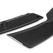 Load image into Gallery viewer, DNA Front Bumper Lip for Hyundai Sonata (2015-2017) 3-Piece STP Style with Matte / Gloss Black / Carbon Fiber Finish - Matte Black Alternate Image