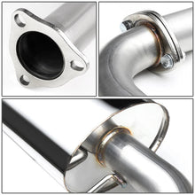 Load image into Gallery viewer, DNA Exhaust for Honda Civic Sedan (1988–1991) Catback w/ Single Wall Tip CBE-OE-HC884D Alternate Image