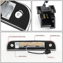 Load image into Gallery viewer, DNA LED 3rd Brake Light Dodge Nitro (2007-2012) Black or Chrome Housing with Clear / Smoked / Red Lens Alternate Image