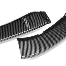 Load image into Gallery viewer, DNA Front Bumper Lip for Mazda MX5 Miata (2016-2022) 3-Piece with Matte Black or Carbon Fiber Finish - Matte Black Alternate Image