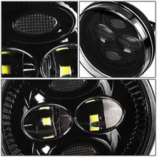 Load image into Gallery viewer, DNA LED Fog Lights for GMC Sierra (2007-2014) with Switch &amp; Wiring Harness - Clear or Smoke Lens - Smoke Alternate Image