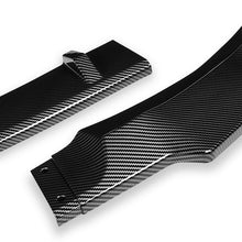 Load image into Gallery viewer, DNA Front Bumper Lip for Honda Odyssey (2011-2017) 3-Piece with Matte Black or Carbon Fiber Finish - Matte Black Alternate Image