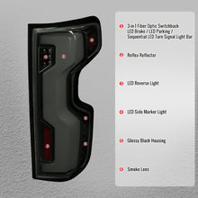 Load image into Gallery viewer, Spec-D Full LED Tail Lights Chevy Silverado 1500 (2019-2026) 2500HD/3500HD (2020-2023) with Switchback Sequential LED Turn Signal Alternate Image