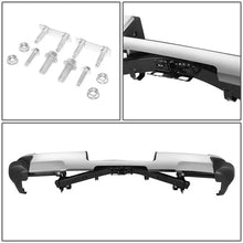 Load image into Gallery viewer, DNA Rear Step Bumper for Chevy Silverado &amp; GMC Sierra 2500 / 3500 (2015-2019) with License Plate Lights - Black or Chrome Alternate Image