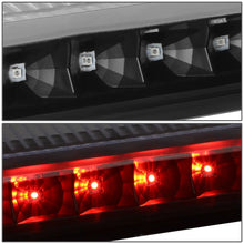Load image into Gallery viewer, DNA LED 3rd Brake Light Chevy Express / GMC Savana (2013-2017) Black or Chrome Housing with Clear / Smoked / Red Lens - Black / Clear Alternate Image