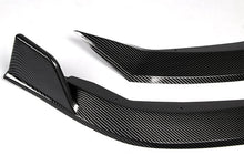 Load image into Gallery viewer, DNA Front Bumper Lip for Toyota Corolla (2020-2022) 3-Piece with Carbon Fiber Look or Gloss Black Finish - Carbon Fiber Look Alternate Image