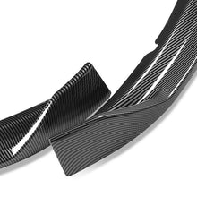 Load image into Gallery viewer, DNA Front Bumper Lip for Jaguar XE (2016-2019) 3-Piece STP Style with Matte Black or Carbon Fiber Look Finish - Matte Black Alternate Image