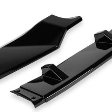 Load image into Gallery viewer, DNA Front Bumper Lip for Honda Odyssey (2018-2020) 3-Piece CK-Style with Matte / Gloss Black / Carbon Fiber Finish - Matte Black Alternate Image