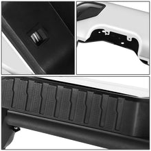 Load image into Gallery viewer, DNA Rear Step Bumper for Chevy Silverado &amp; GMC Sierra 1500 (2019-2023) with License Plate Lights - Black or Chrome Alternate Image