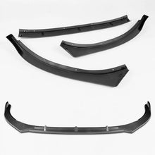 Load image into Gallery viewer, DNA Front Bumper Lip for Kia Optima (2011-2013) 3-Piece STP-Style with Matte Black or Carbon Fiber Look Finish - Matte Black Alternate Image