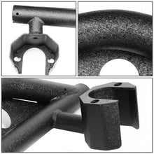 Load image into Gallery viewer, DNA Rock Slider Side Steps for Jeep Wrangler JK (2007–2018) with Black Textured Powdercoat Finish 4X4-T141 Alternate Image