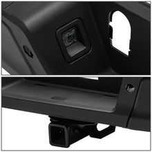 Load image into Gallery viewer, DNA Rear Step Bumper for Ford F150 (2015-2020) with or without Sensor Holes - Black or Chrome - With Parking Sensor Holes / Chrome Alternate Image