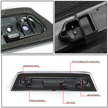Load image into Gallery viewer, DNA LED 3rd Brake Light Dodge Journey (2010-2016) Black or Chrome Housing with Clear / Smoked / Red Lens - Black / Clear Alternate Image