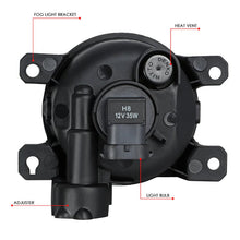 Load image into Gallery viewer, DNA Fog Lights for Honda Fit (2015-2020) with Clear or Smoke Lens FL-ZTL-373 Alternate Image