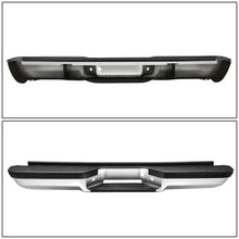 Load image into Gallery viewer, DNA Rear Step Bumper for Chevy &amp; GMC C/K 1500 2500 3500 (1988-2000) with Strip Hole - Black or Chrome - Chrome Alternate Image