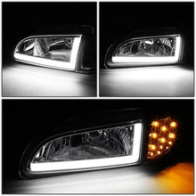Load image into Gallery viewer, DNA Headlights Honda Civic Coupe / Hatchback (92-95) with LED DRL and Black or Chrome Housing Alternate Image