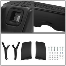 Load image into Gallery viewer, DNA Rear Step Bumper for Dodge Ram 1500 (2009-2011) RAM 1500 (2011-2019) With License Plate Lights - Black or Chrome - With Parking Sensor Holes / Chrome Alternate Image