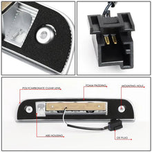 Load image into Gallery viewer, DNA LED 3rd Brake Light Dodge Nitro (2007-2012) Black or Chrome Housing with Clear / Smoked / Red Lens Alternate Image