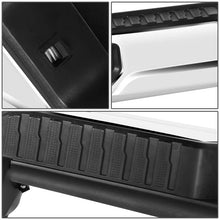 Load image into Gallery viewer, DNA Rear Step Bumper for Chevy Silverado &amp; GMC Sierra 1500 (2019-2023) with License Plate Lights - Black or Chrome Alternate Image