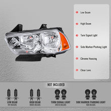 Load image into Gallery viewer, Spec-D Headlights Dodge Charger (2011-2014) OE Style with Chrome or Black Housing Alternate Image