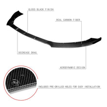 Load image into Gallery viewer, DNA Front Bumper Lip for Ford Mustang S550 (2015-2017) 3-Piece with Carbon Fiber Finish - Default Title Alternate Image