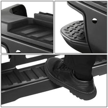 Load image into Gallery viewer, DNA Rear Step Bumper for Chevy Silverado &amp; GMC Sierra 2500 / 3500 (2015-2019) with License Plate Lights - Black or Chrome - Single Rear Wheel / With Hitch Bar &amp; Sensor Holes / Chrome Alternate Image