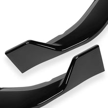 Load image into Gallery viewer, DNA Front Bumper Lip for Honda Odyssey (2018-2020) 3-Piece CK-Style with Matte / Gloss Black / Carbon Fiber Finish - Matte Black Alternate Image