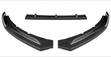 Load image into Gallery viewer, DNA Front Bumper Lip for Jaguar XE (2016-2019) 3-Piece STP Style with Matte Black or Carbon Fiber Look Finish - Matte Black Alternate Image