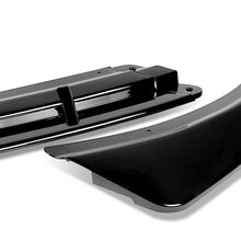 Load image into Gallery viewer, DNA Front Bumper Lip for Kia Optima (2016-2018) 3-Piece STP-Style with Matte / Gloss Black / Carbon Fiber Finish - LX / EX / LX-Turbo / Matte Black Alternate Image