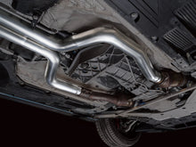 Load image into Gallery viewer, AWE Exhaust for Cadillac CT5-V Blackwing 6.2 Sedan (2022-2026) SwitchPath Catback with 4.5” Silver or Black Slash-Cut Tips - Chrome Silver Tips Alternate Image