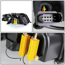 Load image into Gallery viewer, DNA Projector Headlights for Audi A6 &amp; A6 Quattro (2002-2004) with LED DRL and Black or Chrome Housing Alternate Image