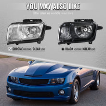 Load image into Gallery viewer, Spec-D Headlights Chevy Camaro (2010-2013) OE Style with Chrome or Black Housing Alternate Image