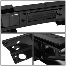 Load image into Gallery viewer, DNA Rear Step Bumper for Chevy Silverado &amp; GMC Sierra 2500 / 3500 (2011-2014) with License Plate Lights - Black or Chrome - With Sensor Holes / Chrome Alternate Image
