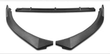 Load image into Gallery viewer, DNA Front Bumper Lip for Kia Optima (2011-2013) 3-Piece STP-Style with Matte Black or Carbon Fiber Look Finish - Matte Black Alternate Image