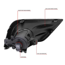 Load image into Gallery viewer, DNA Fog Lights for Nissan Altima Sedan (2016-2018) with Switch and Wiring Harness - Amber / Clear / Smoke Lens - Chrome / Amber Alternate Image