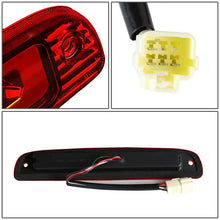 Load image into Gallery viewer, DNA LED 3rd Brake Light Dodge Dakota (1997-2010) Black or Chrome Housing with Clear / Smoked / Red Lens - Black / Clear Alternate Image