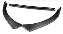 Load image into Gallery viewer, DNA Front Bumper Lip for Kia Optima (2011-2013) 3-Piece STP-Style with Matte Black or Carbon Fiber Look Finish - Carbon Fiber Alternate Image