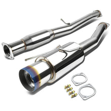 Load image into Gallery viewer, DNA Exhaust for Subaru WRX / WRX STI (2002-2007) Catback with 4" Single Wall Round Tips or EOM Style - Polished Tip Alternate Image